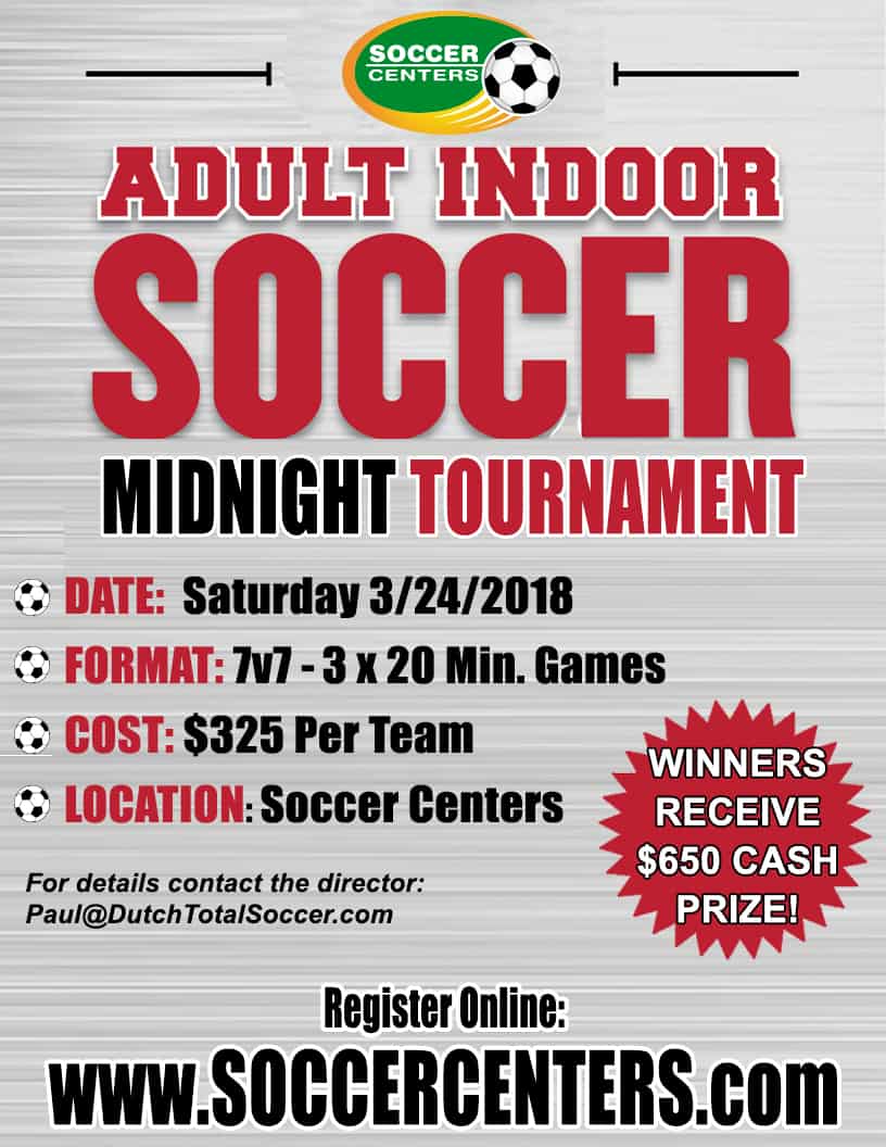 Midnight Adult Soccer Tournament (NEW)